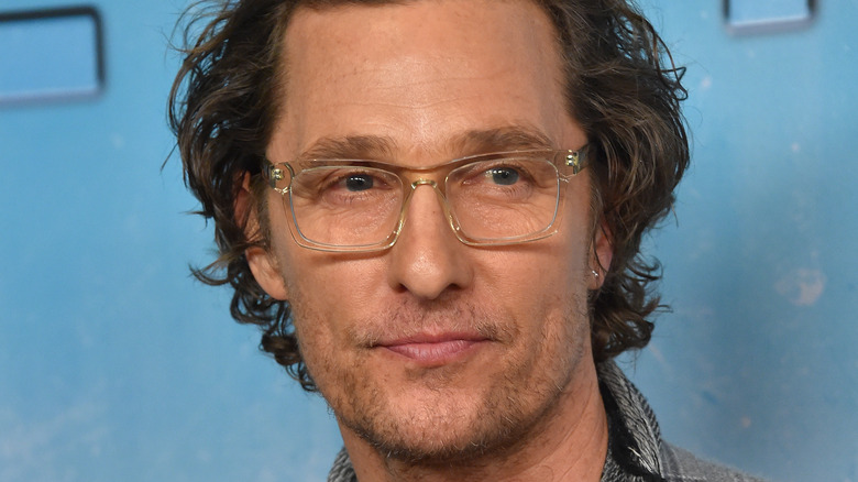 Matthew McConaughey at the premiere of 'True Detective'