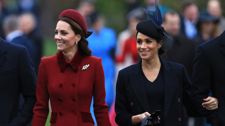 Kate Middleton and Meghan Markle