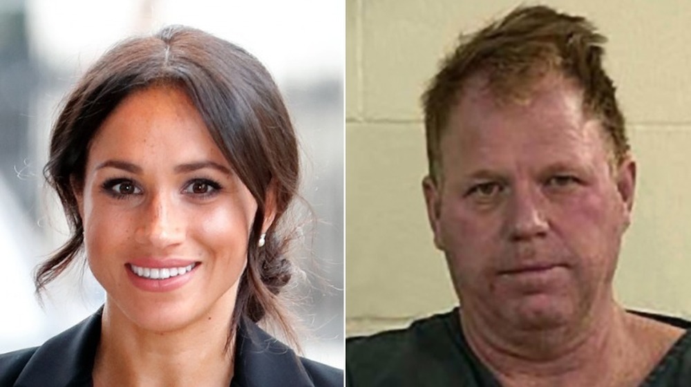 Meghan Markle, Thomas Markle Jr. smiling