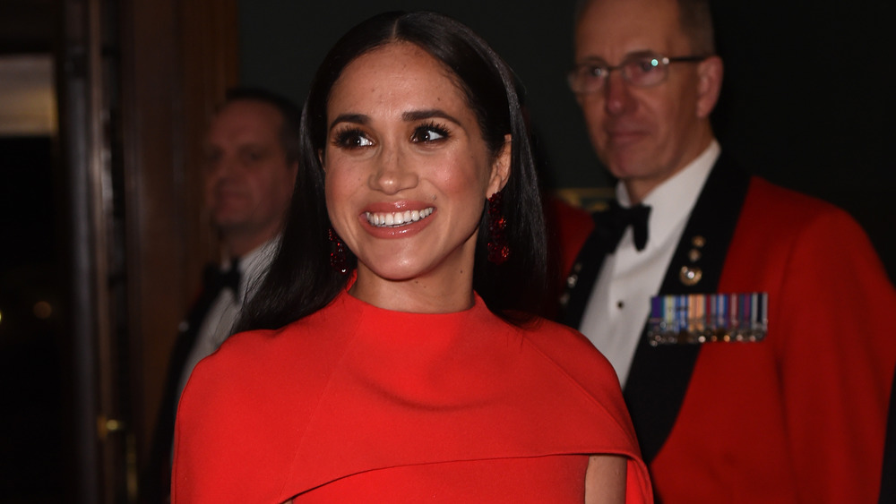 Meghan Markle red dress