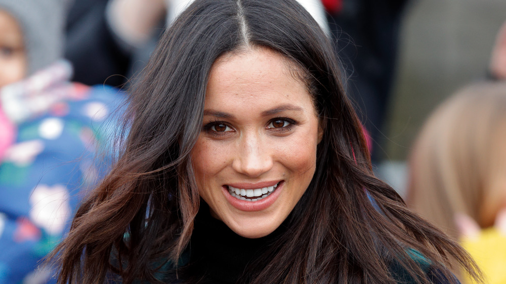 Meghan Markle smiling