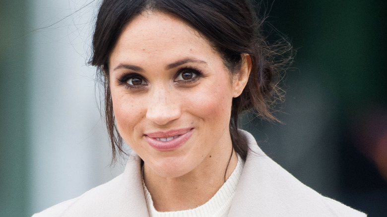 Meghan Markle beige coat