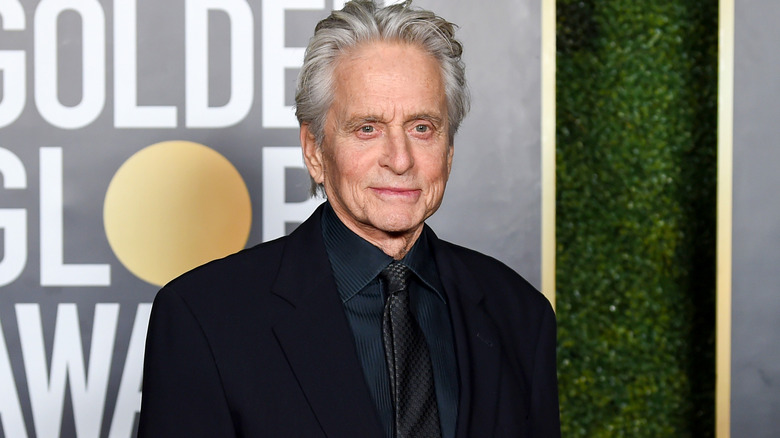 Michael Douglas at the Golden Globes in 2021