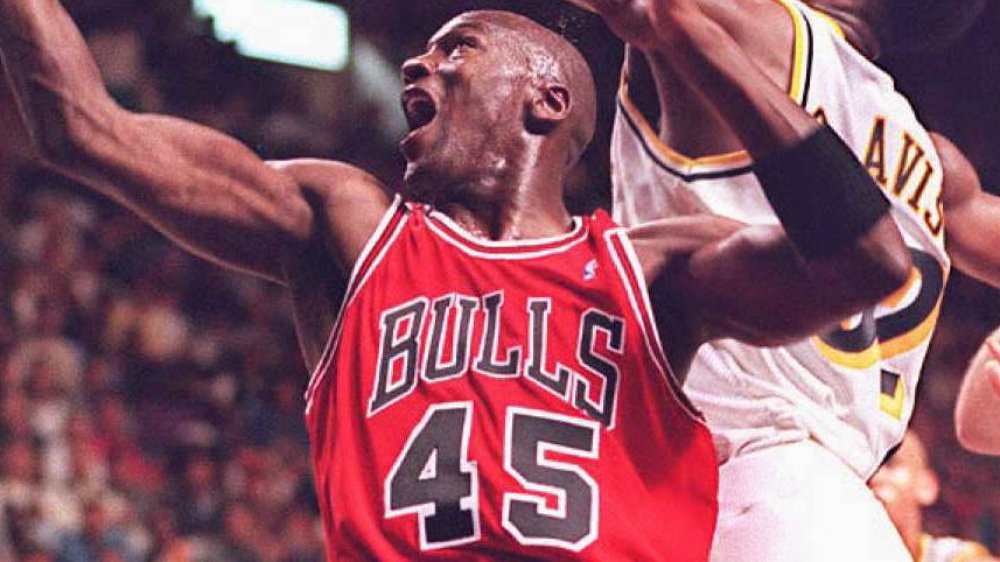 Why did Michael Jordan wear number 23? Why he switched to no 45