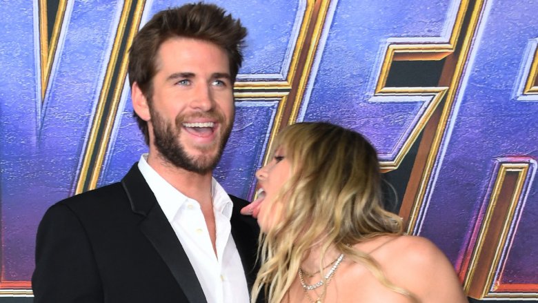 Liam Hemsworth and Miley Cyrus