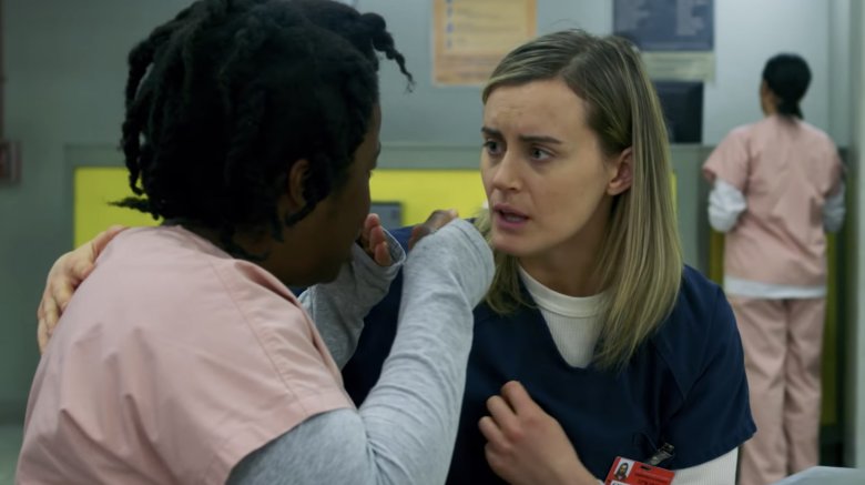 Orange Is the New Black Crazy Eyes and Piper