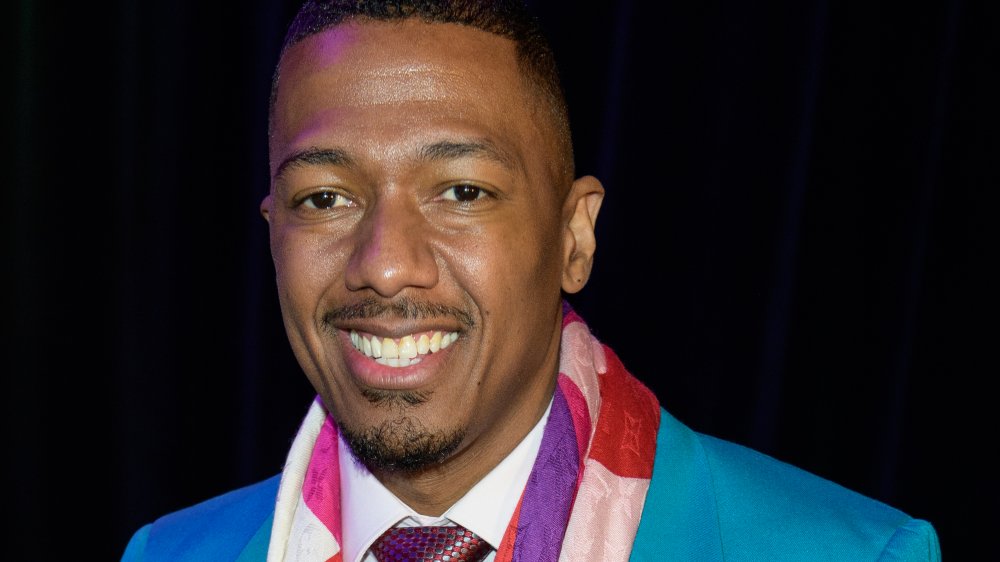 Nick Cannon poses for a portrait during NATPE Miami 2020 - Iris Awards at Fontainebleau Hotel