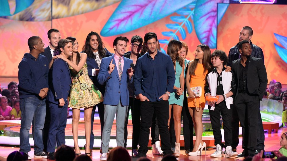 Nickelodeon stars, including the Victorious cast, at the Kids Choice Awards