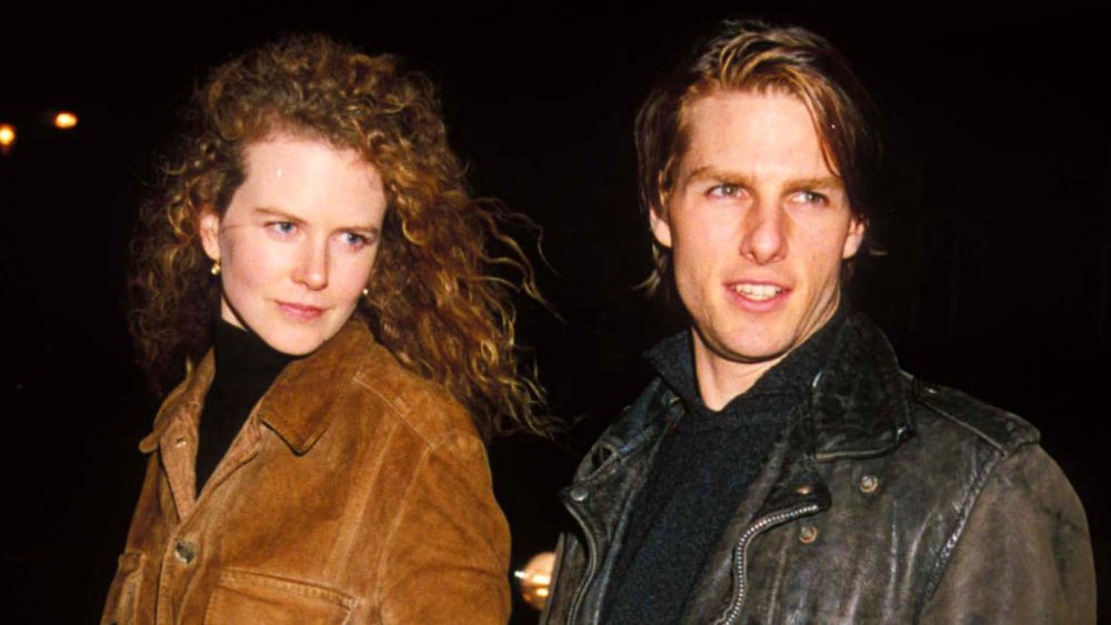 Nicole Kidman and Tom Cruise in London in 1991