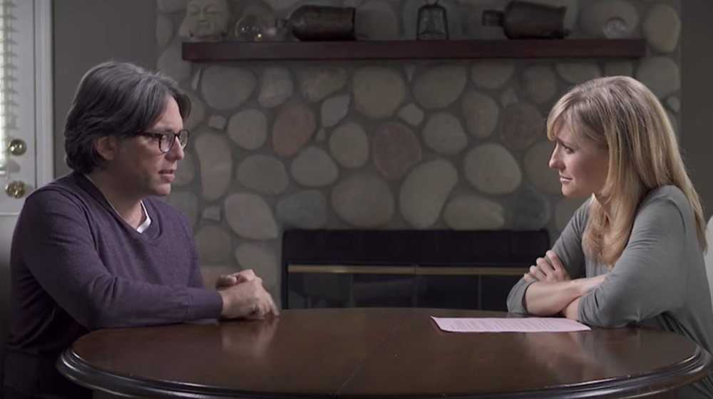 Keith Raniere and Allison Mack in conversation