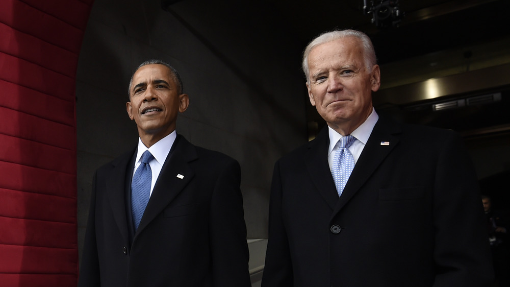 Barack Obama and Joe Biden