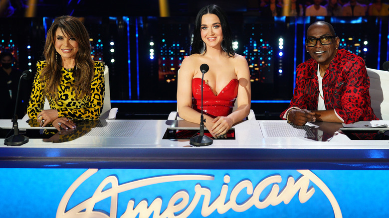 Paula Abdul, Katy Perry, Randy Jackson on 'American Idol'