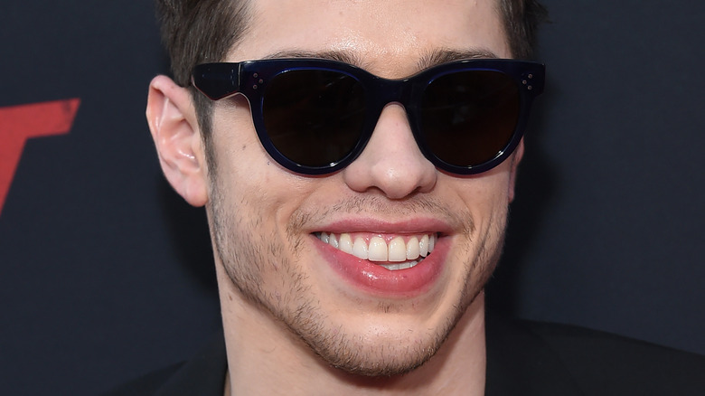 Pete Davidson smiling