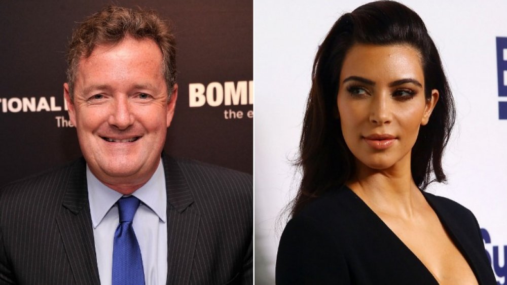 Piers Morgan and Kim Kardashian