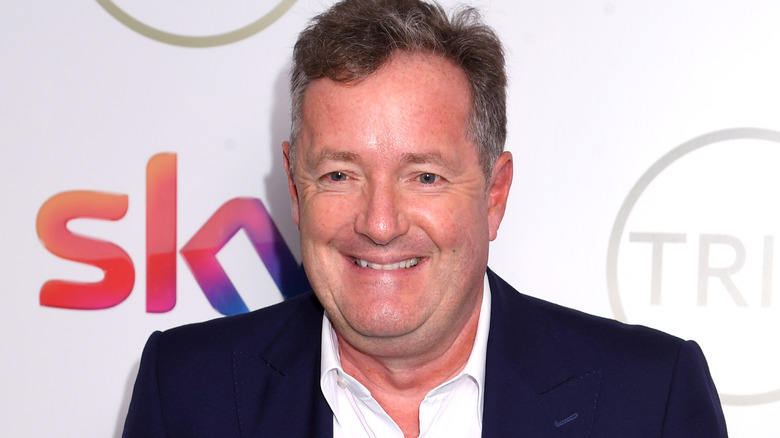 Piers Morgan posing