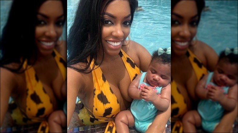 Porsha Williams with her daughter