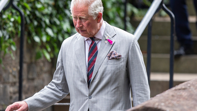 Prince Charles walking