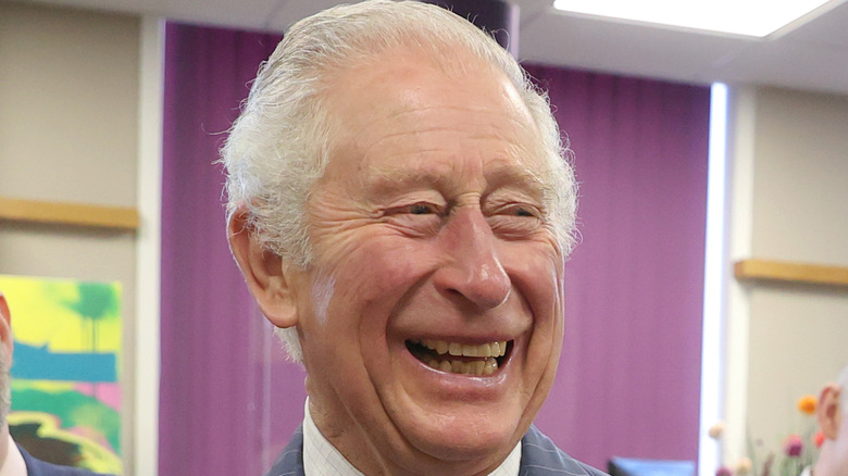 Prince Charles smiling