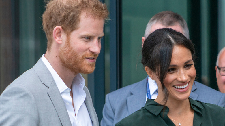 Duke and Duchess of Sussex, Prince Harry and Meghan Markle, at University (Chichester) Tech Park 2018