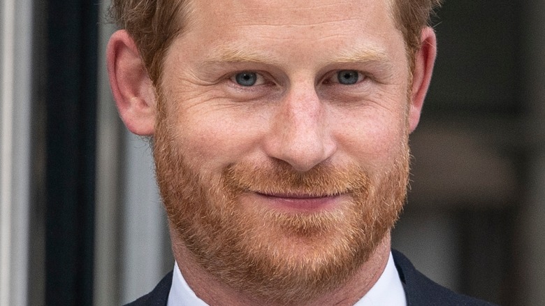 Prince Harry smiling