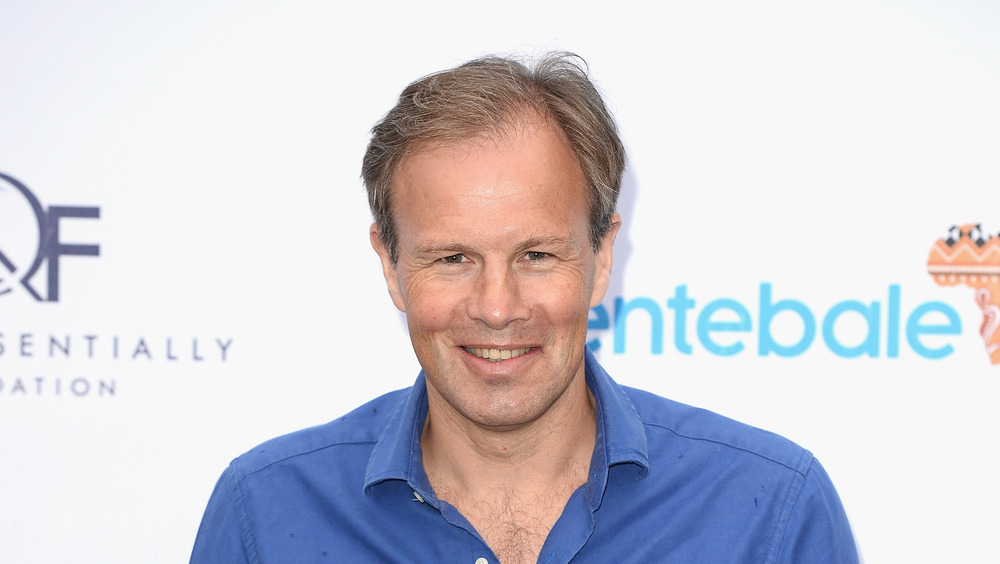 Tom Bradby smiling at event