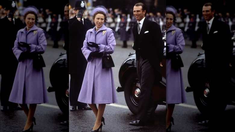 Princess Anne and Mark Phillips in 1982
