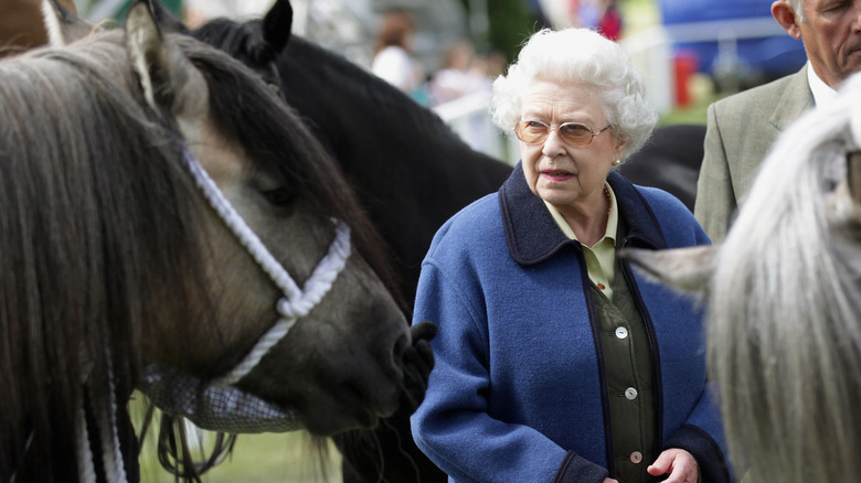 Queen Elizabeth attends Windsor Horse Show in 2011