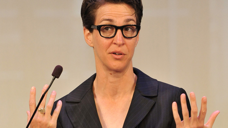 Rachel Maddow speaks onstage at the Road to the 2016 Election: A Campaign Preview 