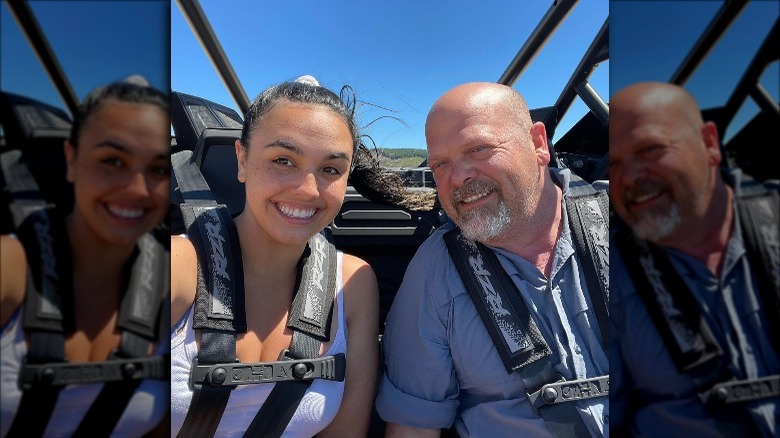 Rick Harrison and his daughter