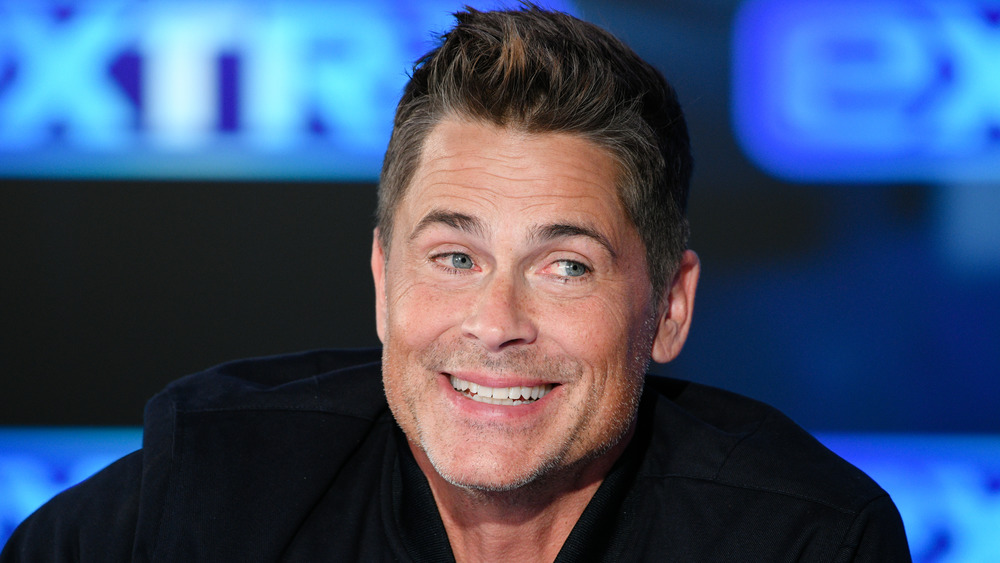 Rob Lowe smiling