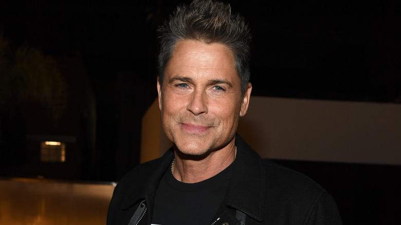 Rob Lowe attends the Tom Ford show in 2020