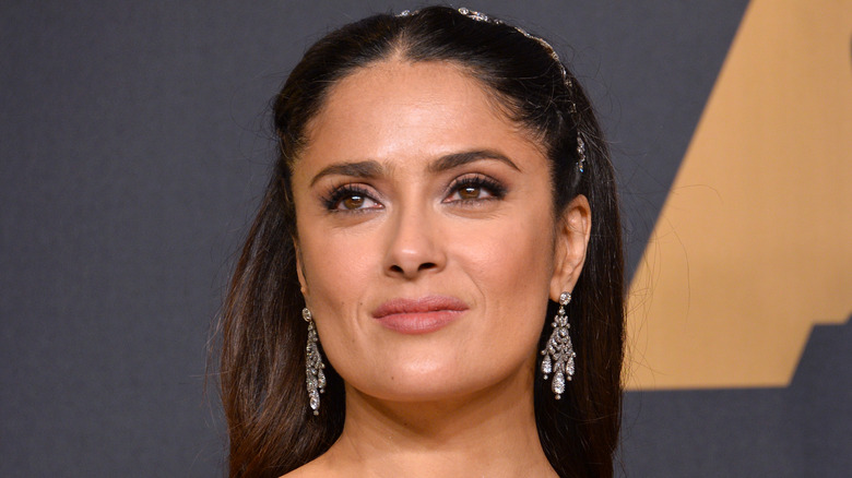 Salma Hayek on the red carpet