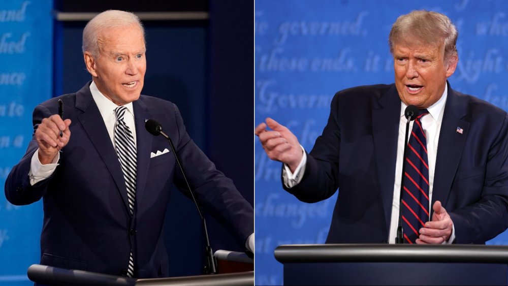 Joe Biden and Donald Trump