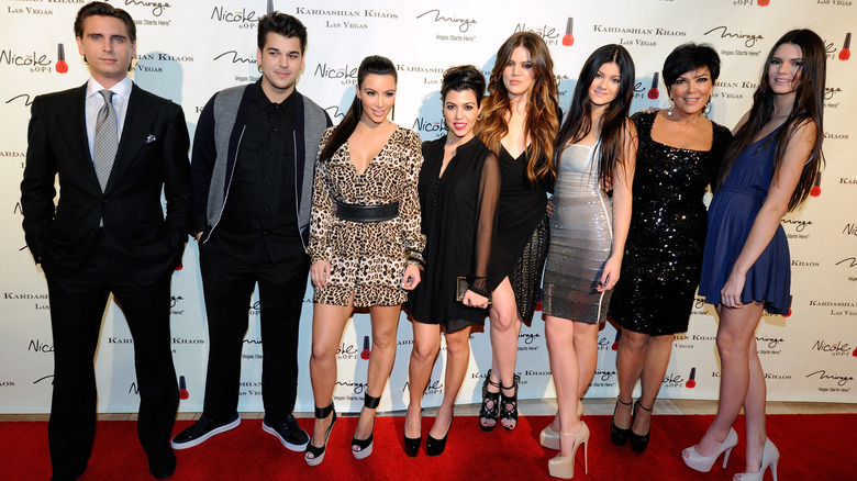 Scott Disick and the Kardashian family