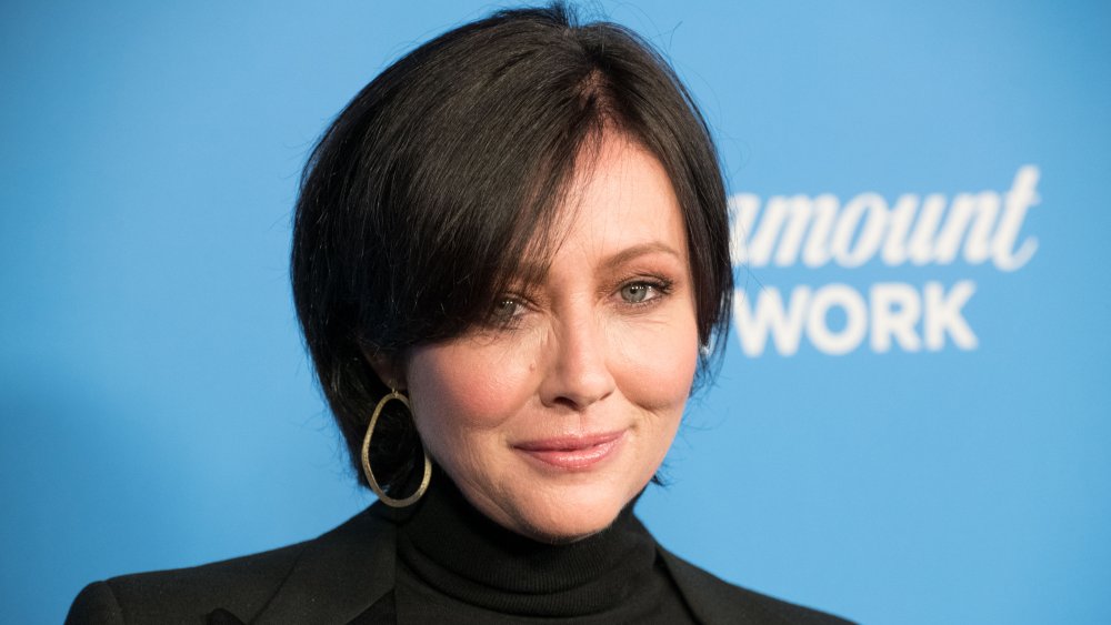 Actress Shannen Doherty attends Paramount Network Launch Party at Sunset Tower