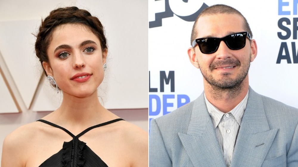 Shia LaBeouf and Margaret Qualley