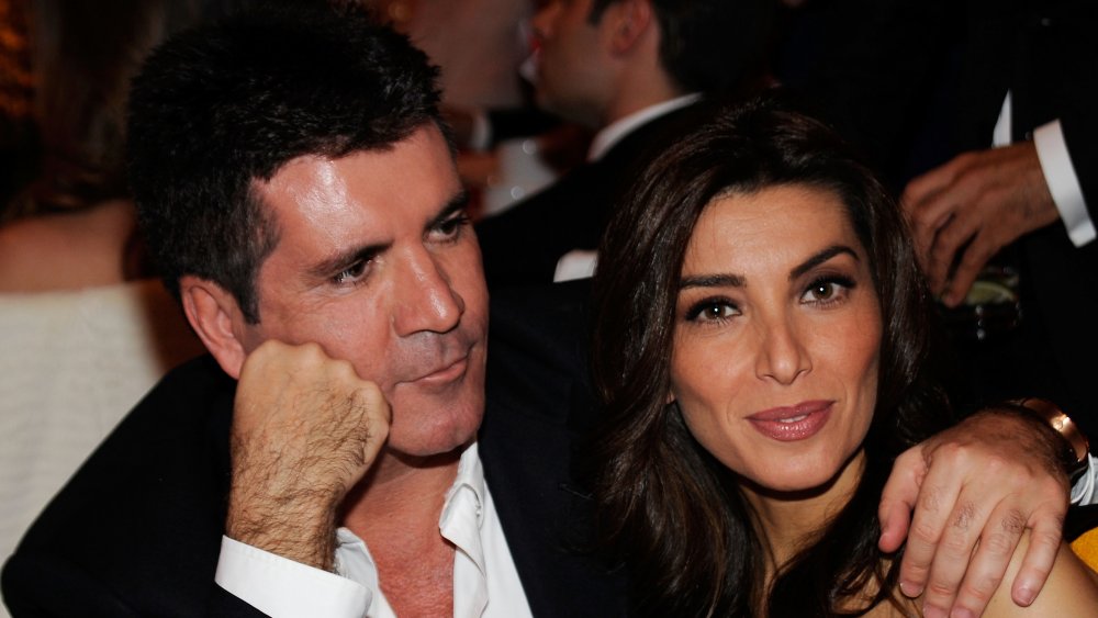 Simon Cowell and Mezghan Hussainy