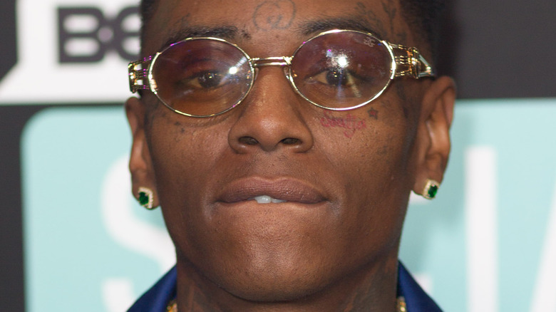 Soulja Boy on the red carpet