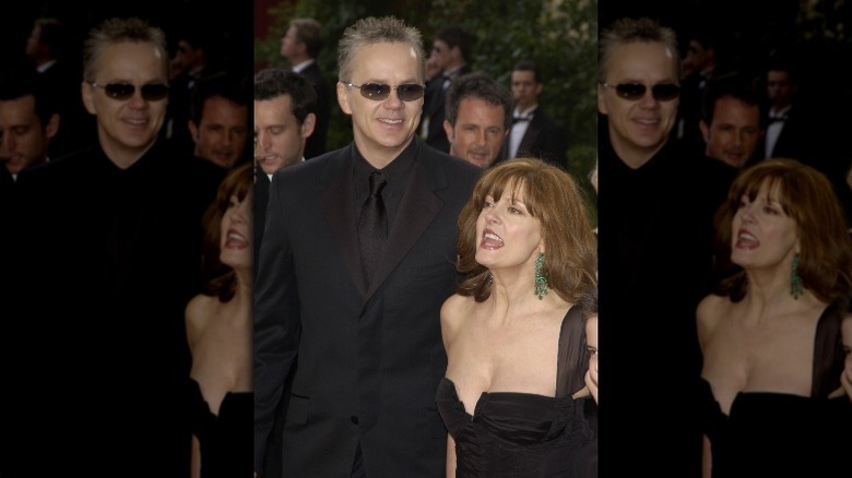 Tim Robbins and Susan Sarandon smiling 