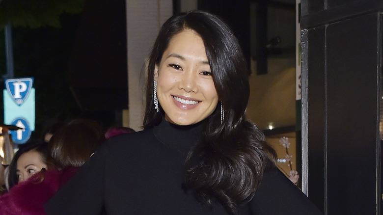 Crystal Kung Minkoff posing at an event