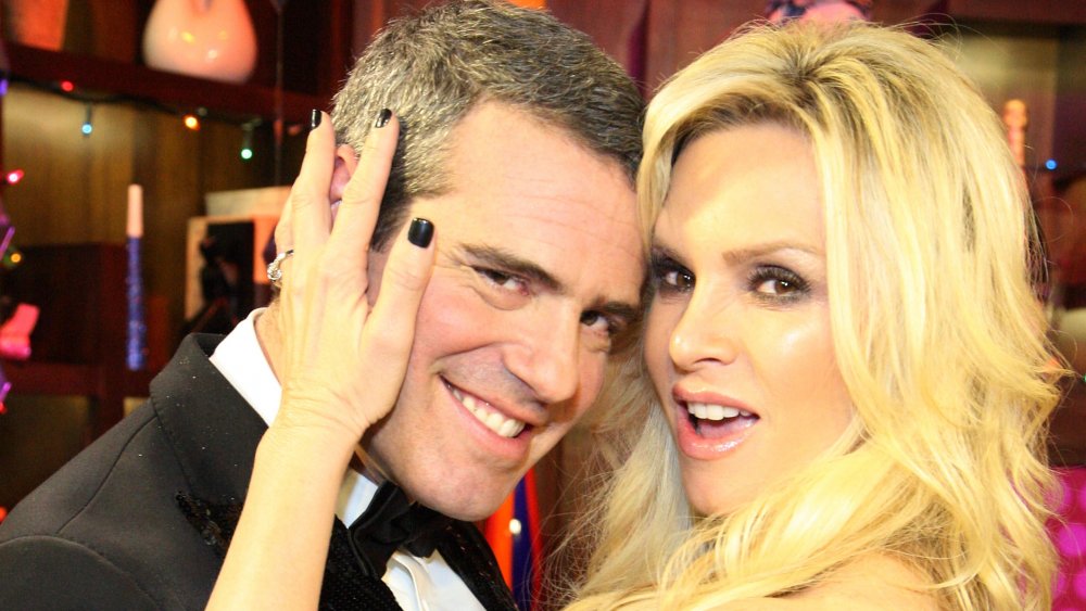 Andy Cohen and Tamra Judge 