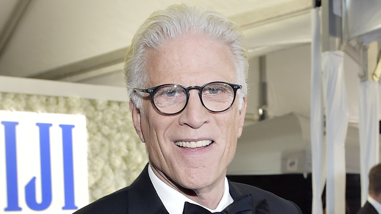 Ted Danson smiling on the red carpet