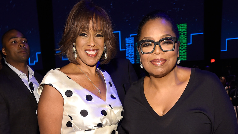 Gayle King and Oprah Winfrey