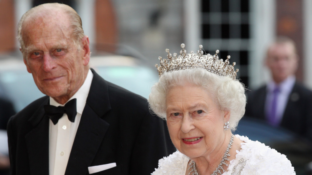 Prince Philip and Queen Elizabeth at a royal event