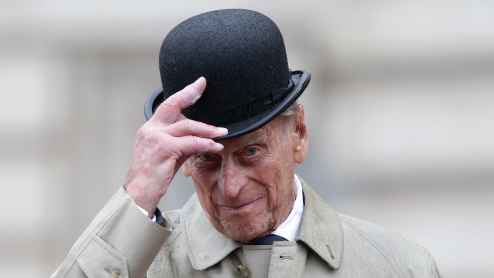 Prince Philip Buckingham Palace cap