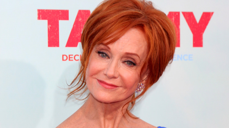 Swoosie Kurtz with an updo 