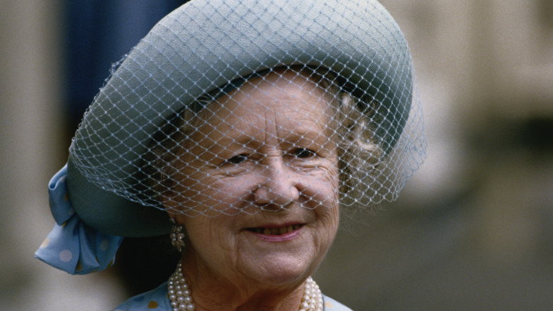 Queen Mother smile