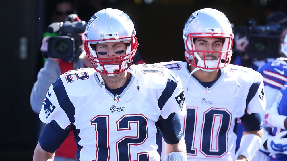 Tom Brady, Jimmy Garoppolo