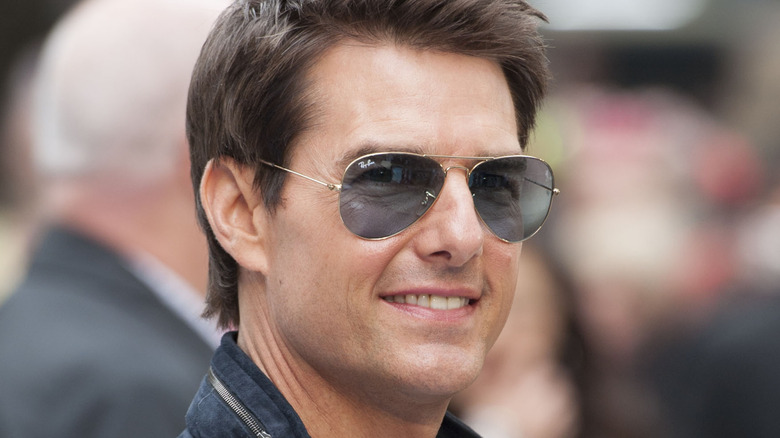 Tom Cruise smiling