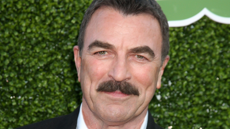 Tom Selleck smiling